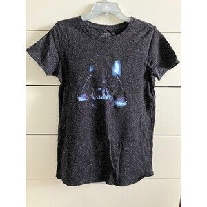Disney Her Universe Star Wars Darth Vader Helmet Galactic Stars T-Shirt Size M